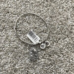 Alex and Ani Silver Godmother Charm Bracelet